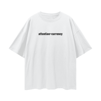attention=currency tee
